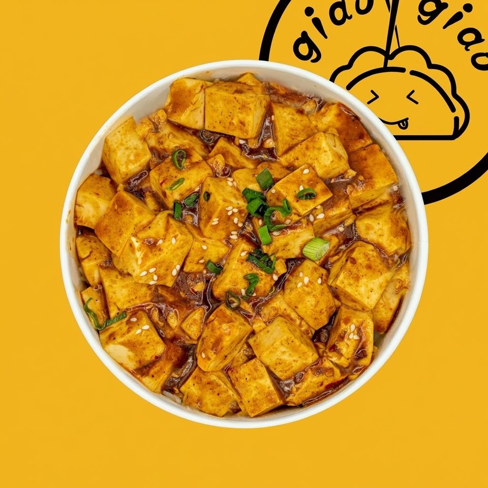 Riso con Mapo Tofu Piccante — piatto cinese di GiaoGiao a Firenze